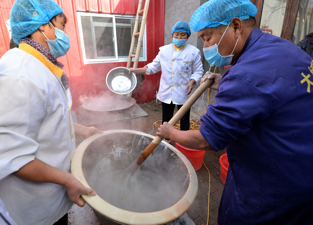 农村红薯粉条制作过程图片