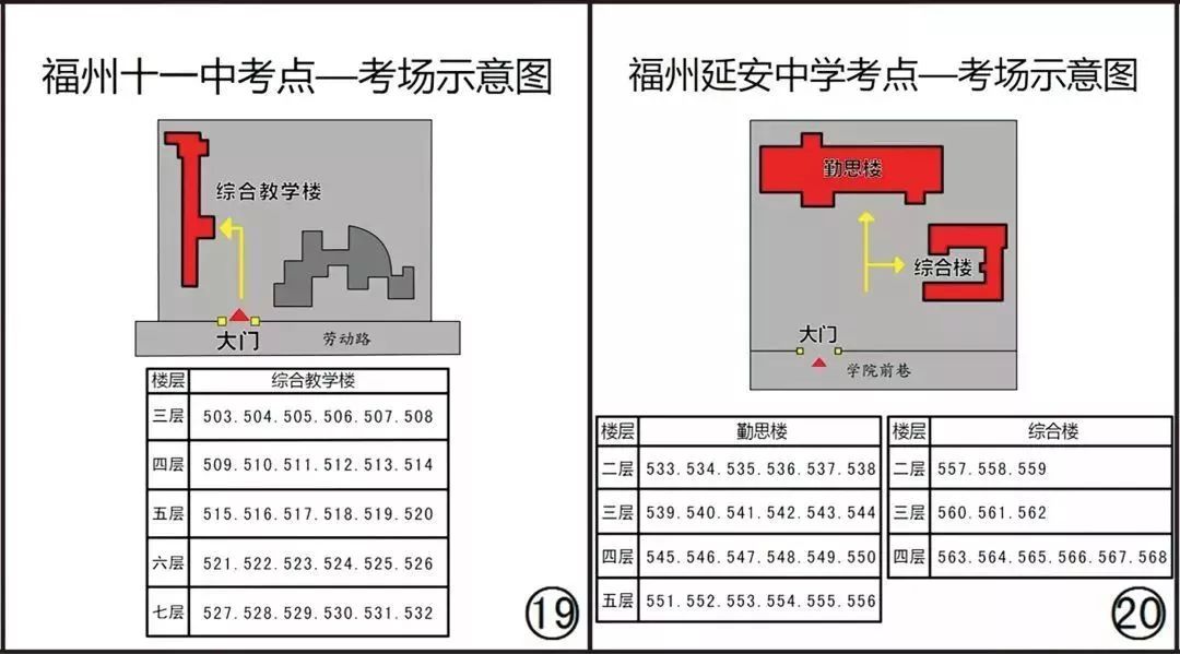 福州延安中学平面图图片