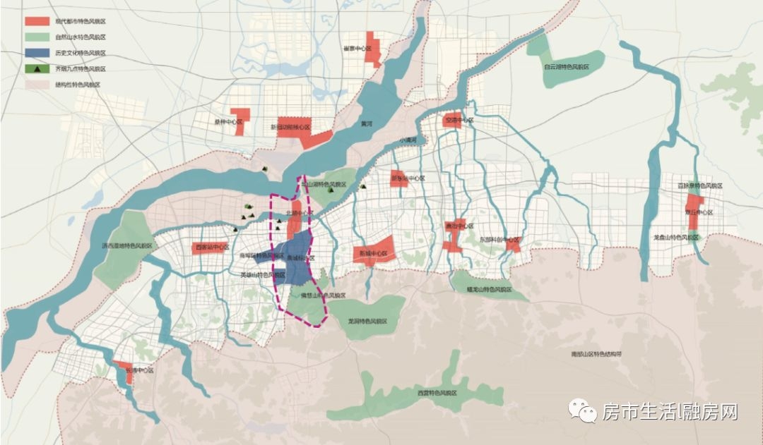 济南融汇城市政规划图片