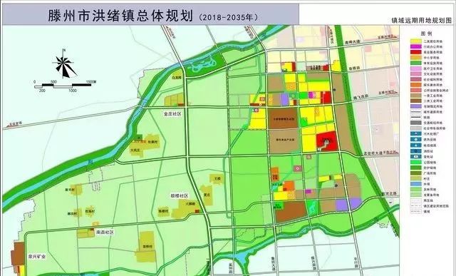 滕州市洪绪镇2030规划图片