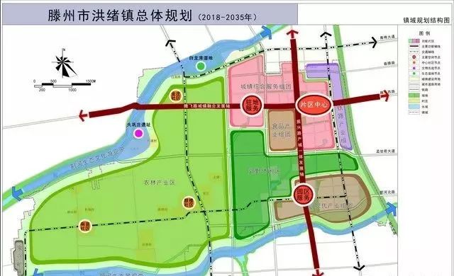 滕州市洪绪镇2030规划图片