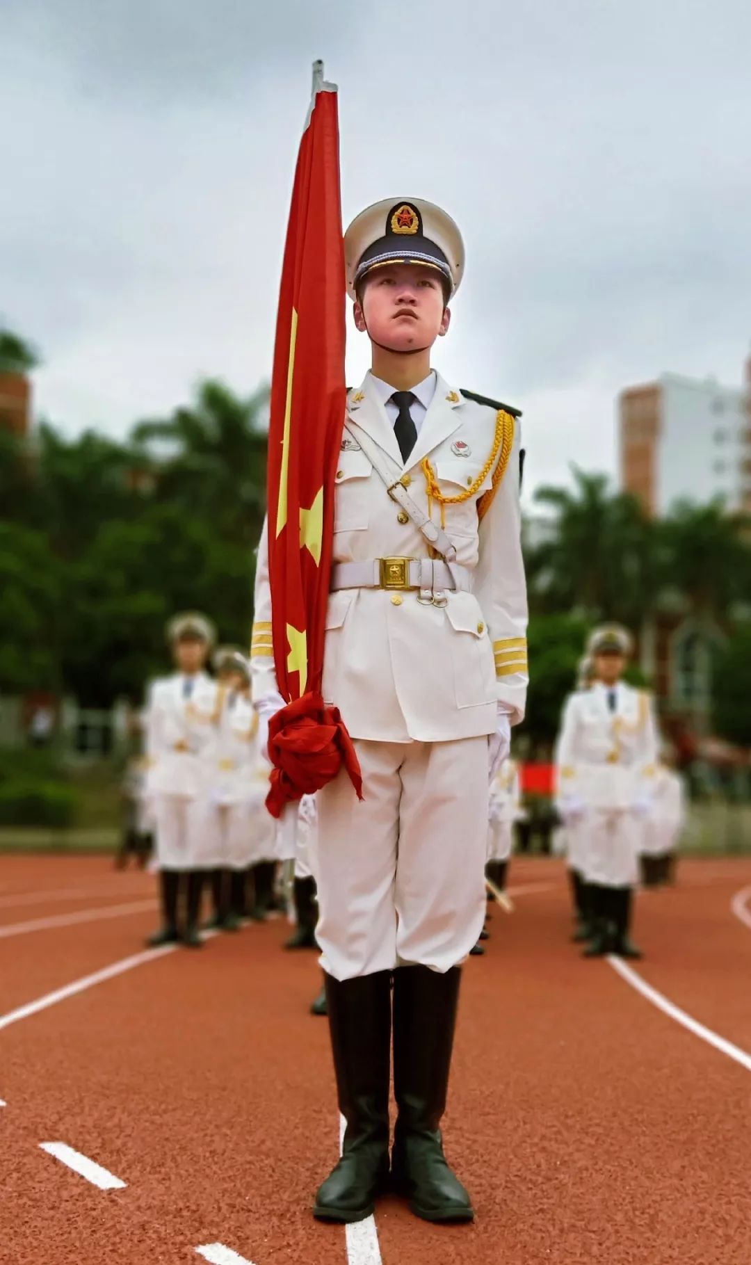 校运会特辑丨泉州师范学院国旗护卫队