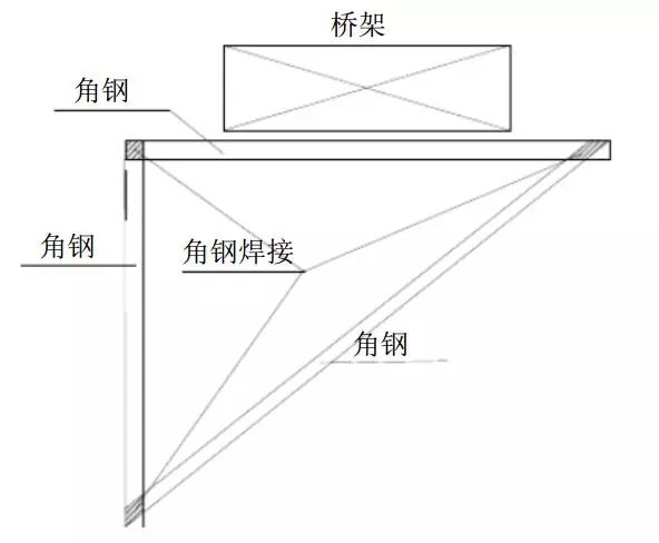 角钢支架的画法cad图图片