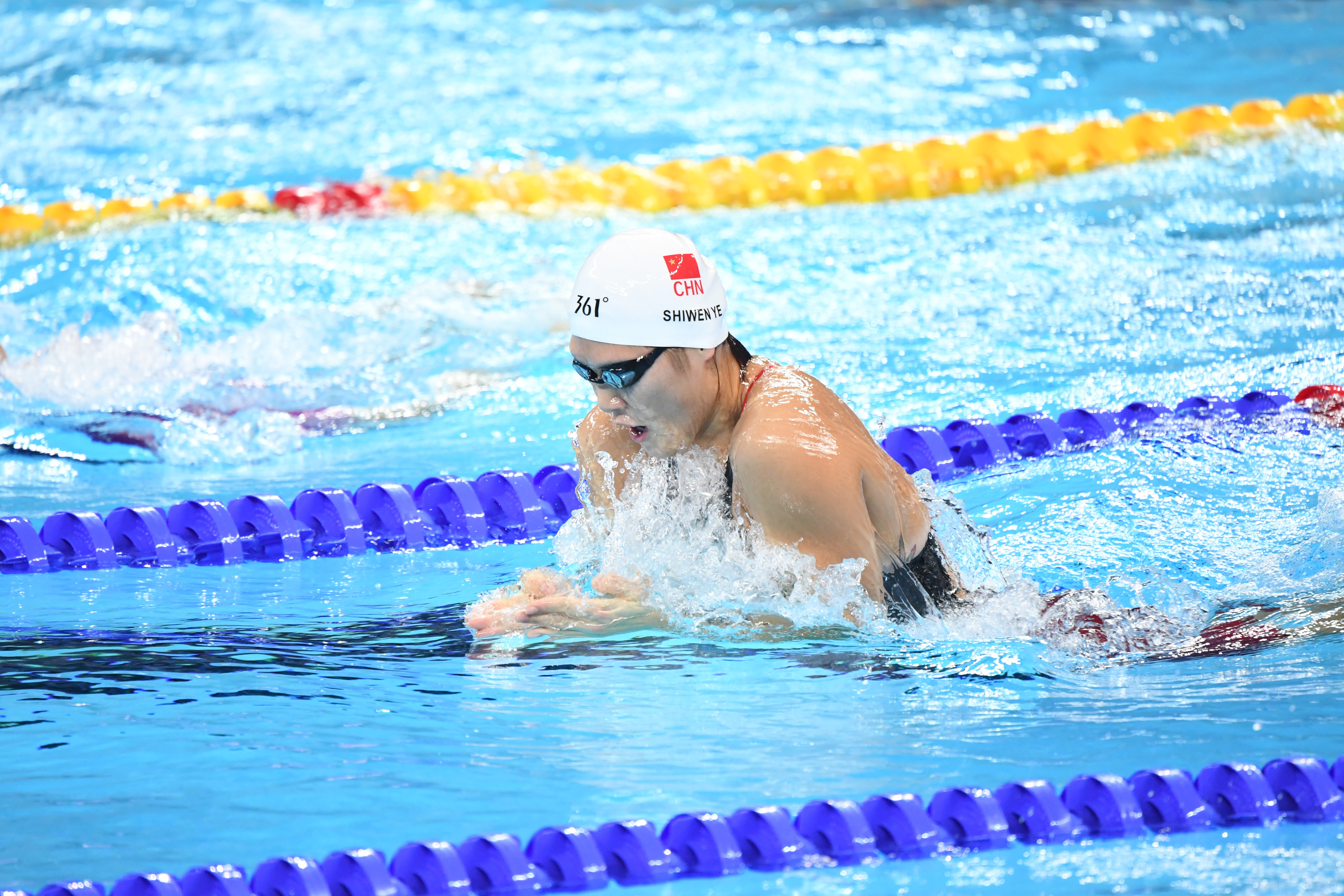 游泳——短池世錦賽:中國選手分獲女子200米蛙泳第四名,第六名