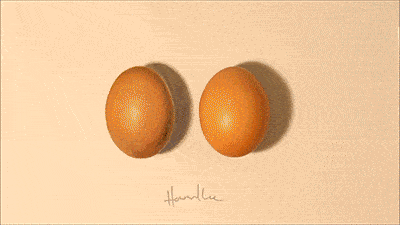 鸡蛋滚动的动态图片图片