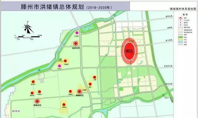 滕州洪绪镇道路规划图片