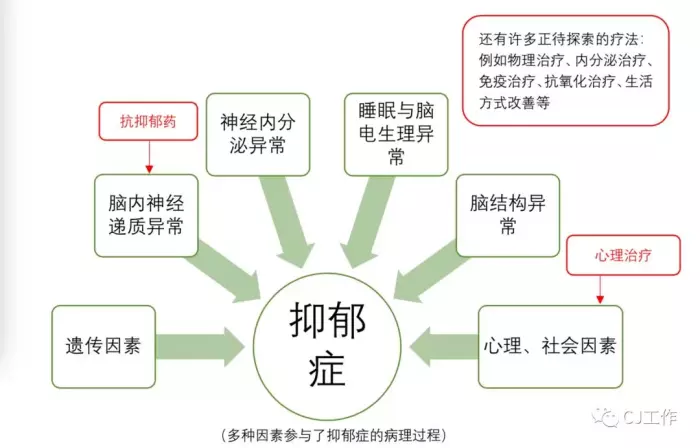 抑郁症不只是心病