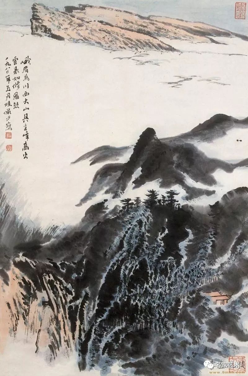 【名品賞析】陸儼少山水畫欣賞(一)