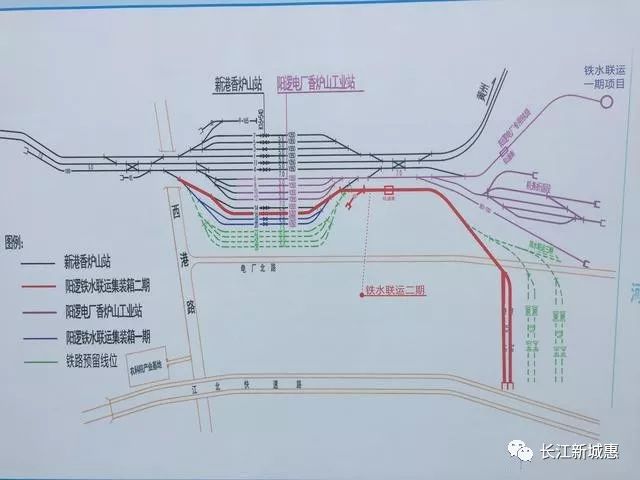 阳逻铁水联运规划图图片