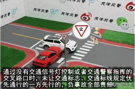 十字路口法则 路口发生交通事故责任划分规则