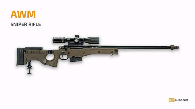 改良原本aw狙击枪产品,推出了军用款的awm狙击枪(警用款为awp)