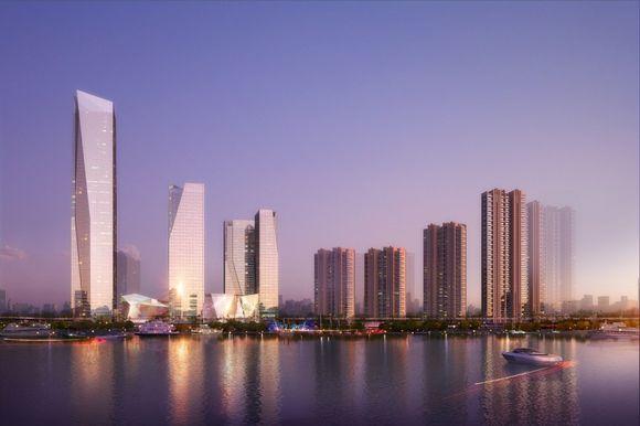 哈尔滨富力江湾新城公建区项目总包工程中标额30亿元