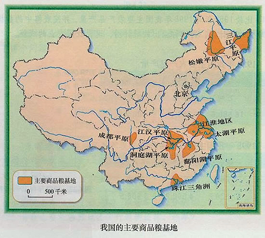 9大商品糧基地將有6個被淹沒,到時候吃放成問題咯