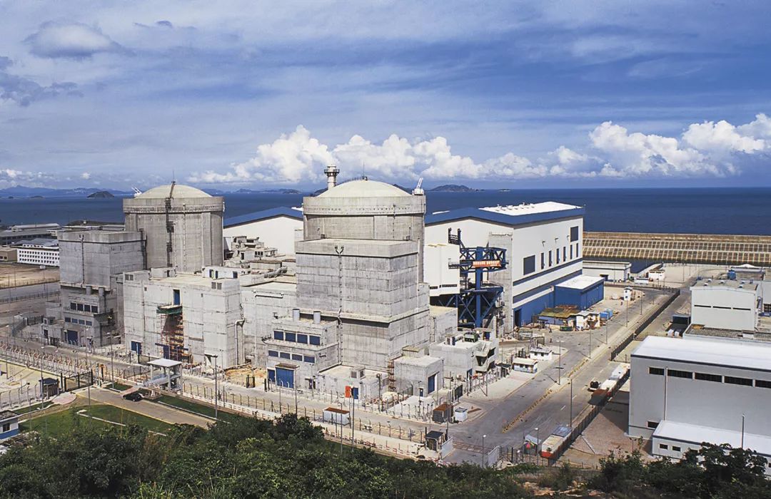大亚湾核电站排水图片