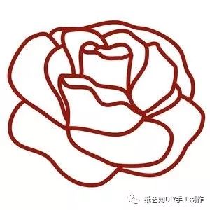 cad玫瑰花的画法图片