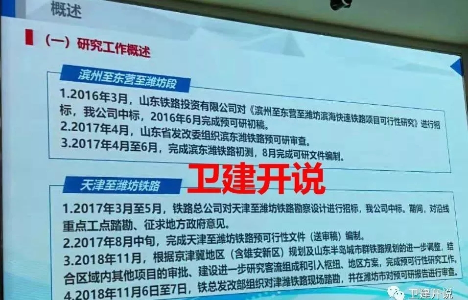 濱東濰高鐵即將開建京滬二線天津至濰坊段開始勘測