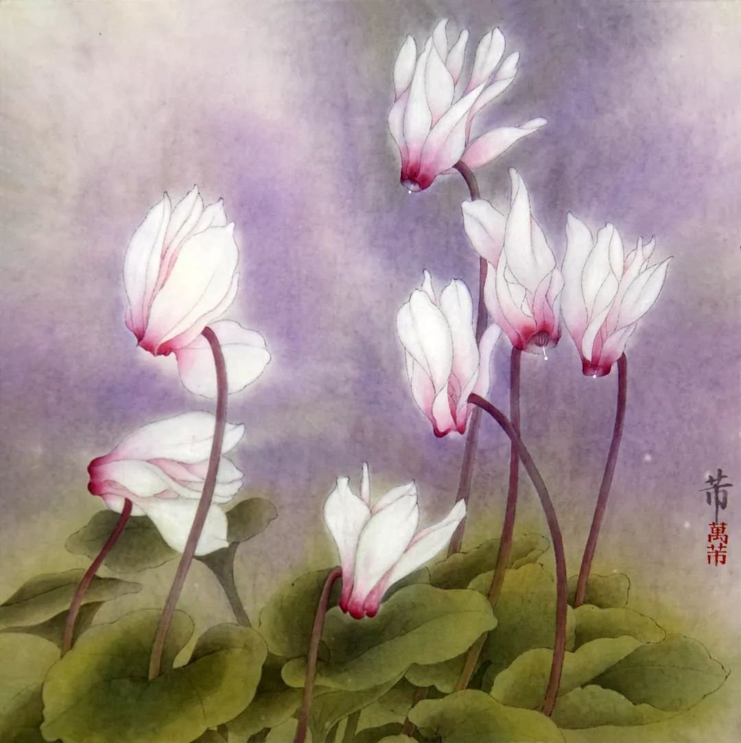 万芾:一花一世界,一叶一菩提,在花鸟画中感受善与爱