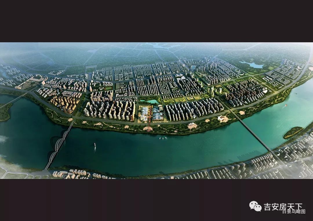 吉安滨江新区规划图图片