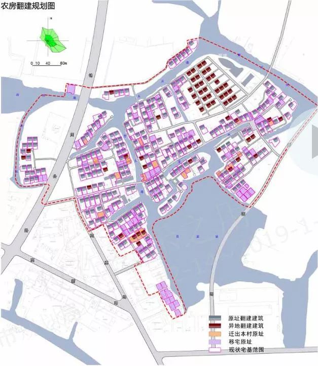 农房翻建规划图整整719户要翻建周庄这次要大变样!