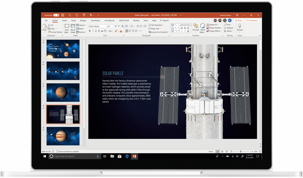 12月Microsoft 365更新汇总：PowerPoint引入实时字幕功能
