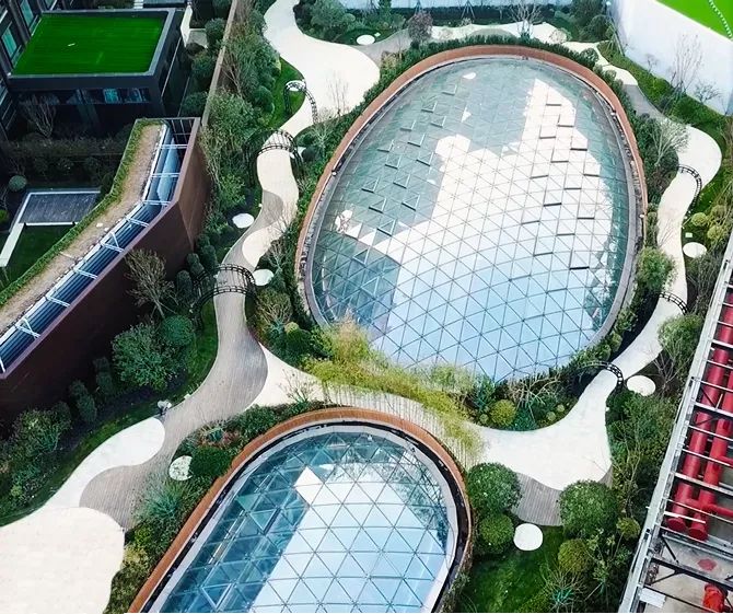 上海环球港屋顶花园图片