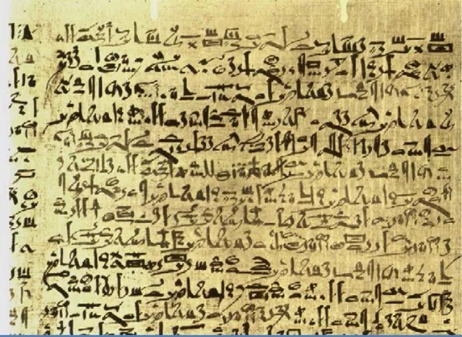 古埃及纸莎草画这病,不治更好?