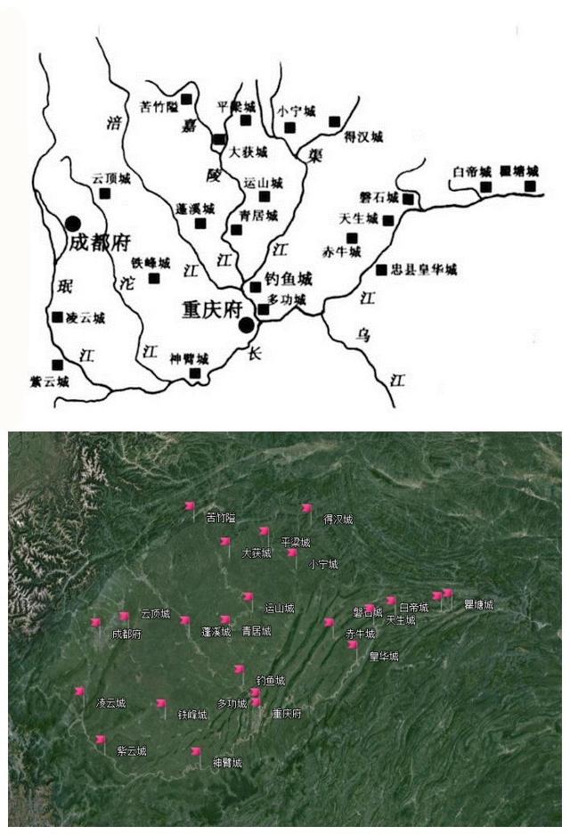 其實就是打下釣魚城,進軍仍然非常不利,當年餘玠為了抵禦蒙古,在四川