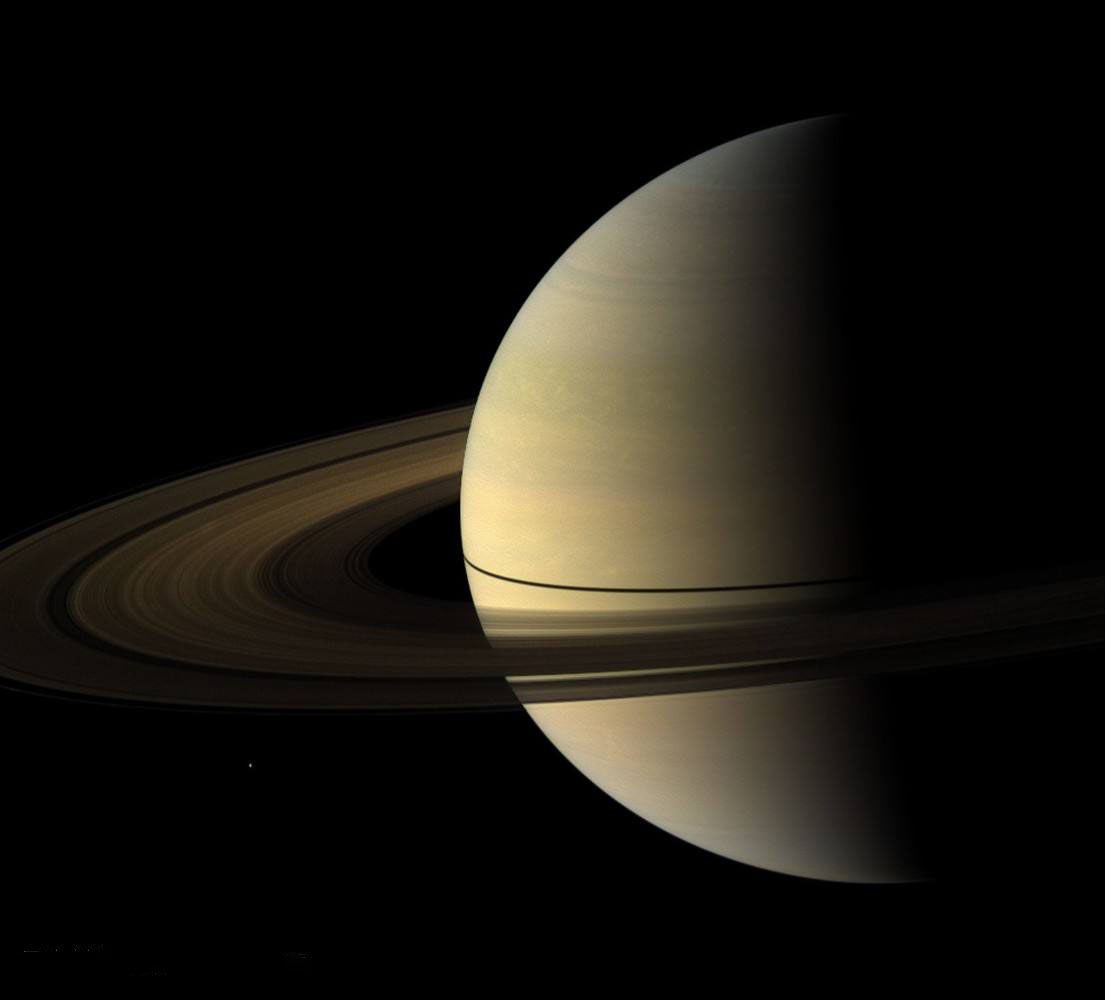 壮观无匹的土星环在1亿年内消失是一种什么景象?