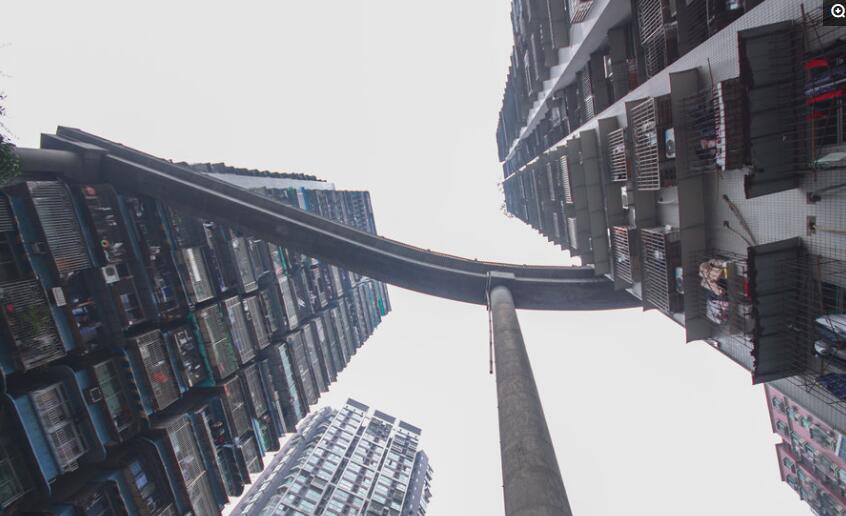 重庆最任性天桥离地40米,网友表示:走在上面估计要发抖!