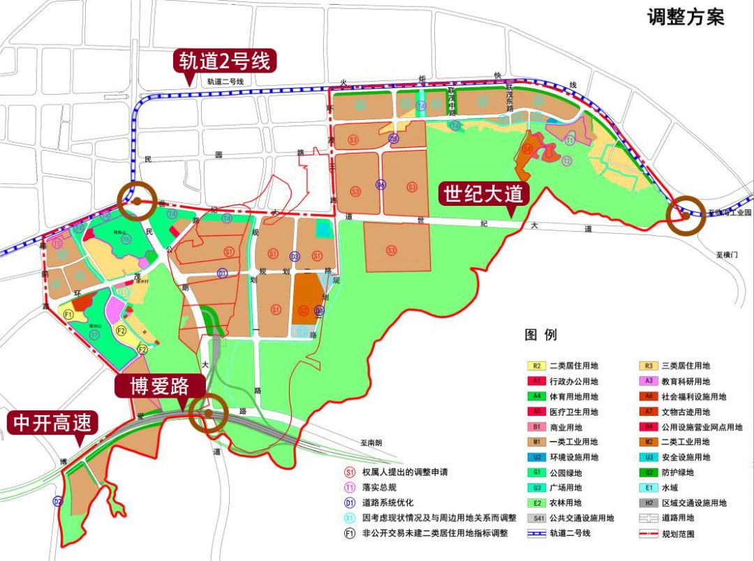 中山2号线规划高清图图片