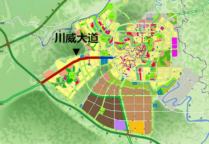 黄梅县三环规划图高清图片