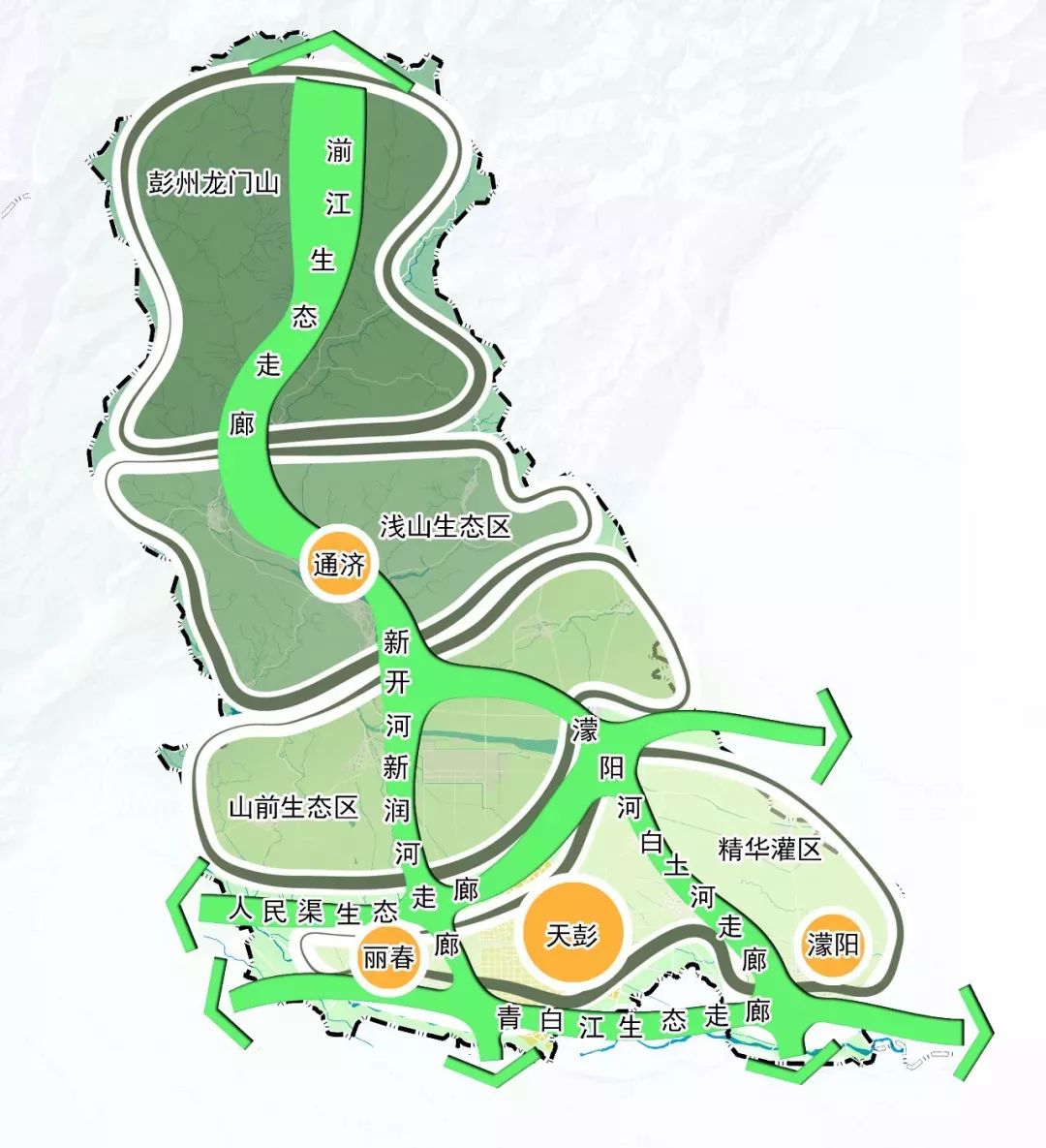 彭州市交通规划图图片