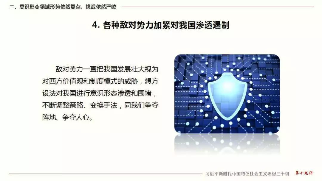 三十讲丨第十九讲:建设具有强大凝聚力和引领力的社会主义意识形态