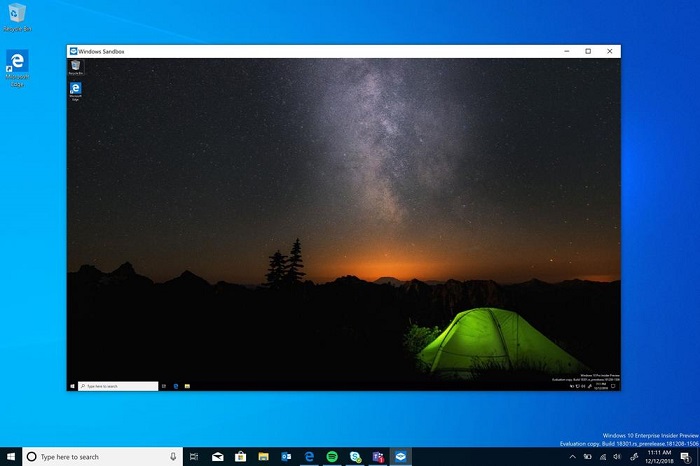 安全清爽无残留：Win10引入Windows Sandbox沙盒子系统