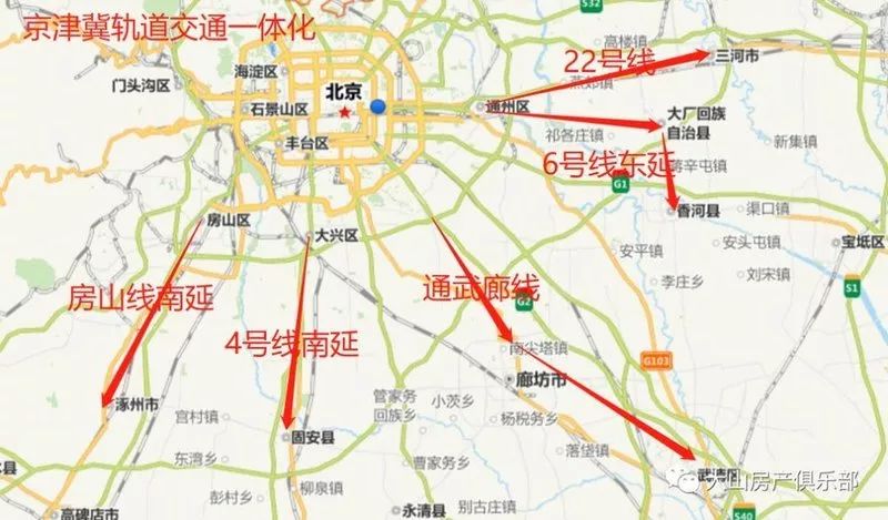 房山地铁线路规划图片