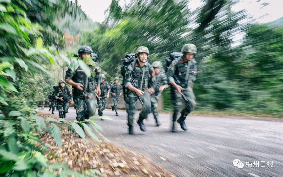 梅州武警图片