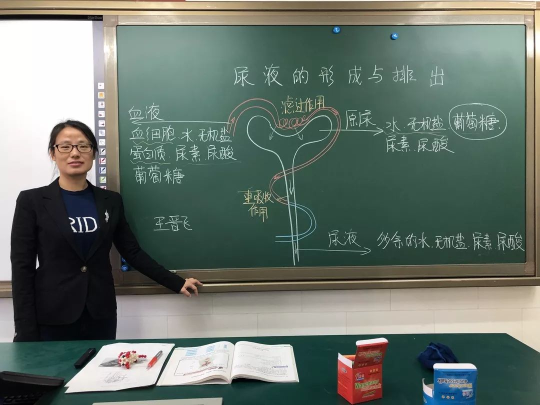 中国科学院附属实验学校青年教师教学板书展示