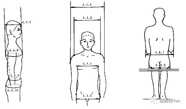 成年人人体尺寸