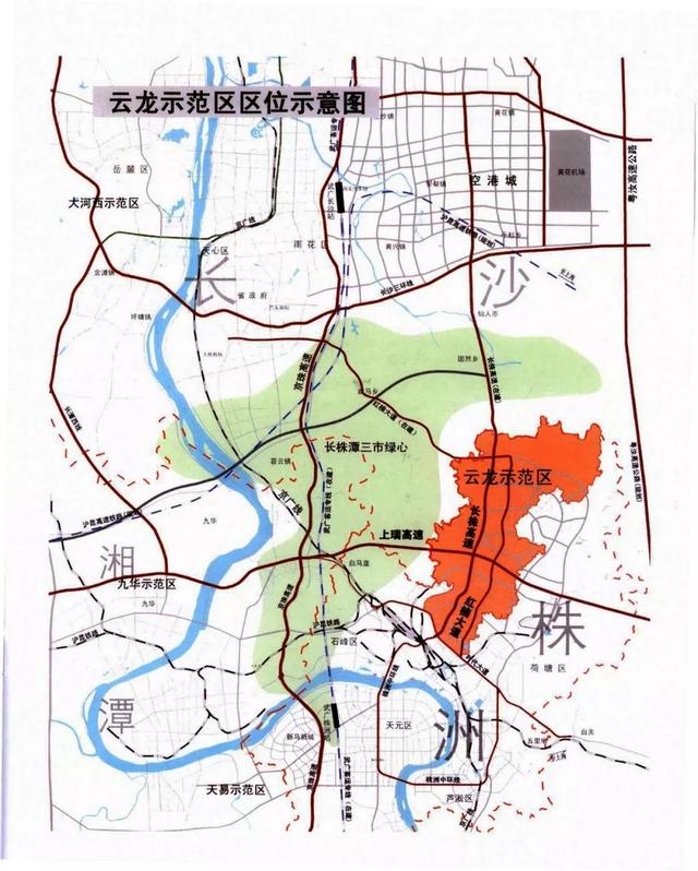 株洲新城系列1云龙示范区一座被长沙和株洲孤立的新城