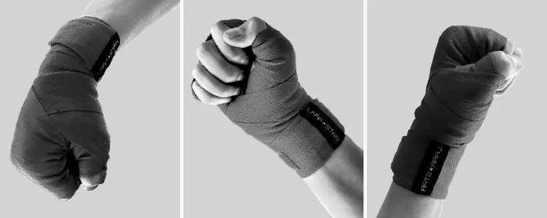 拳击手套绷带的缠法图片