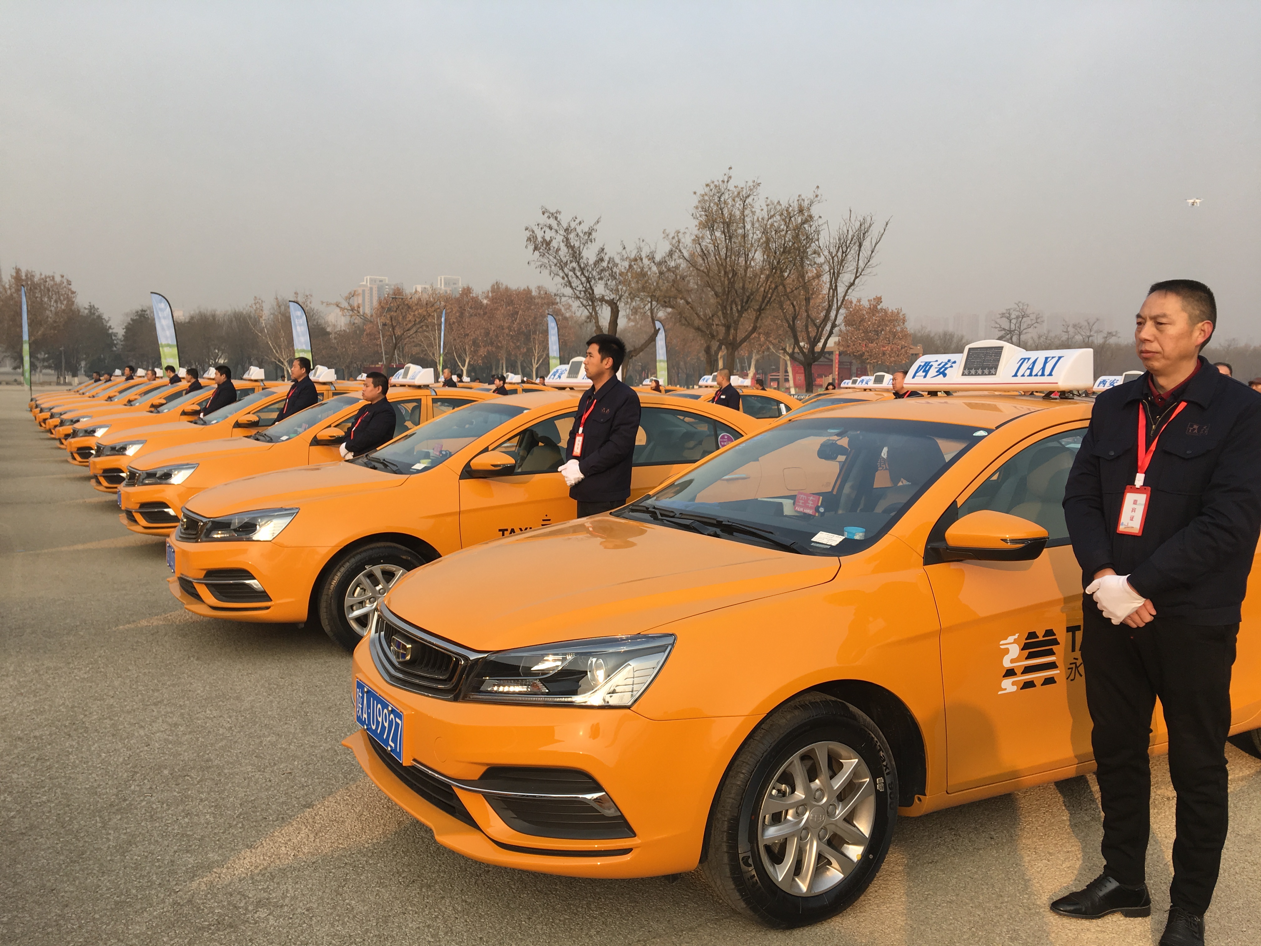 西安首批60辆甲醇出租车正式投放运营