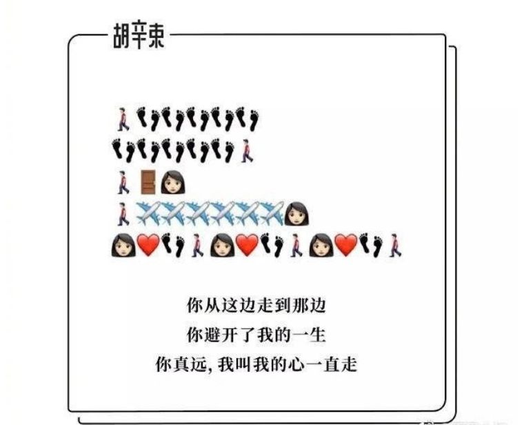 emoji表情表达一句话?图片