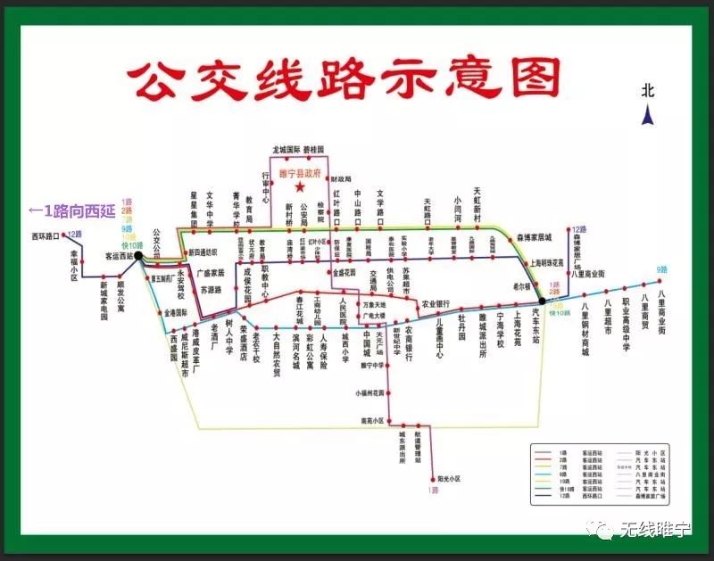 睢宁县公交线路图图片