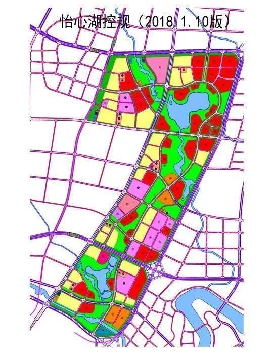 天府怡心湖详细规划图片