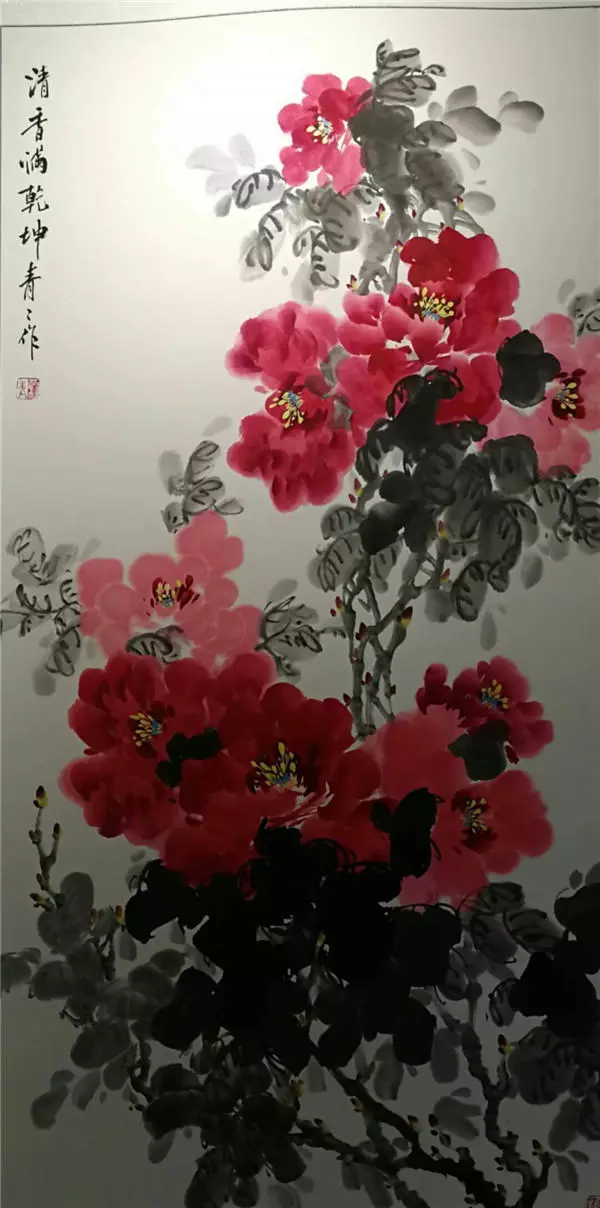 画家刘青的画是否值钱图片
