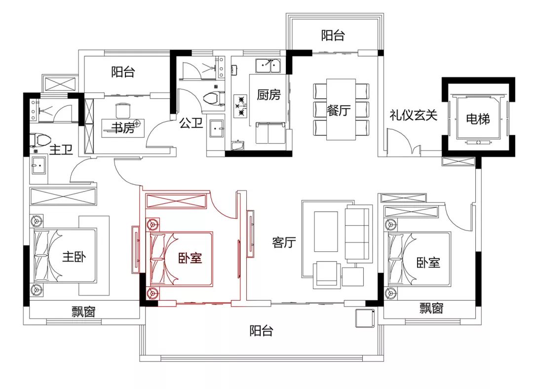 父母爱情户型图图片