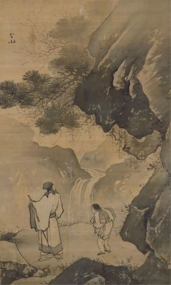 明代 张路 神仙人物画