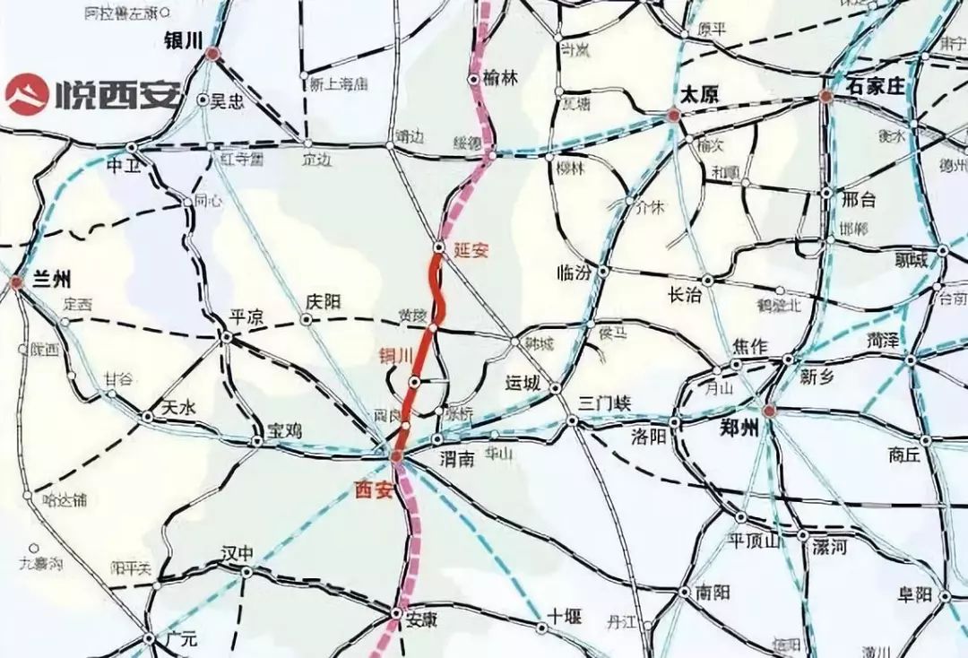 西延高铁栎阳站线路图图片