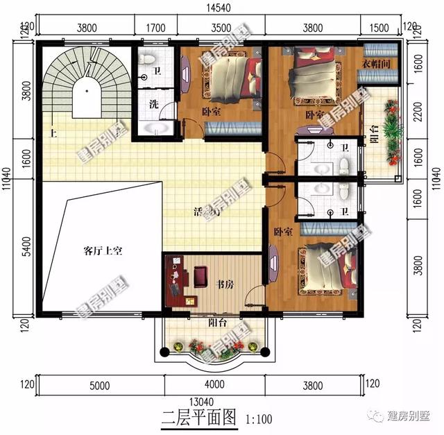 開間13米多的農村自建房,第二棟外觀色調搭配好迷人_設計