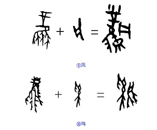 100个假借字图片